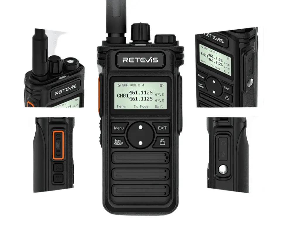 Talkie Walkie professionnel Retevis RT86S - Univers Talkie