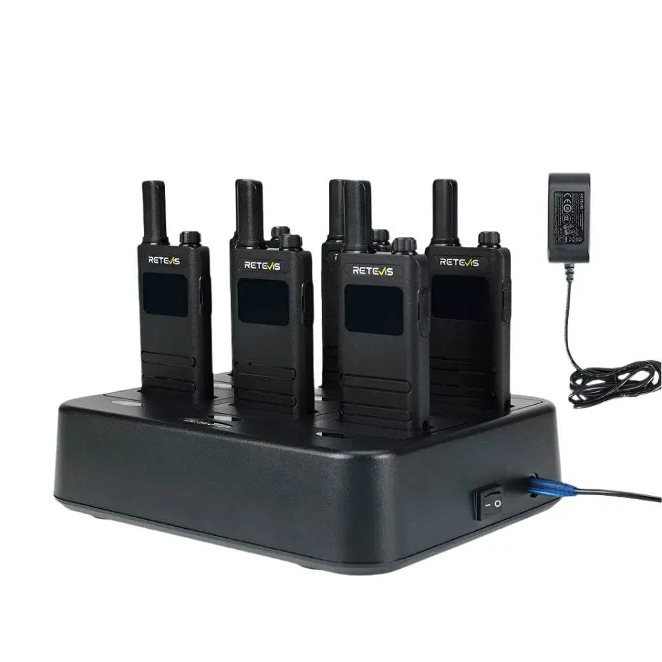 Kit de 6 Talkies Walkies Retevis rechargeables - Unviers Talkie