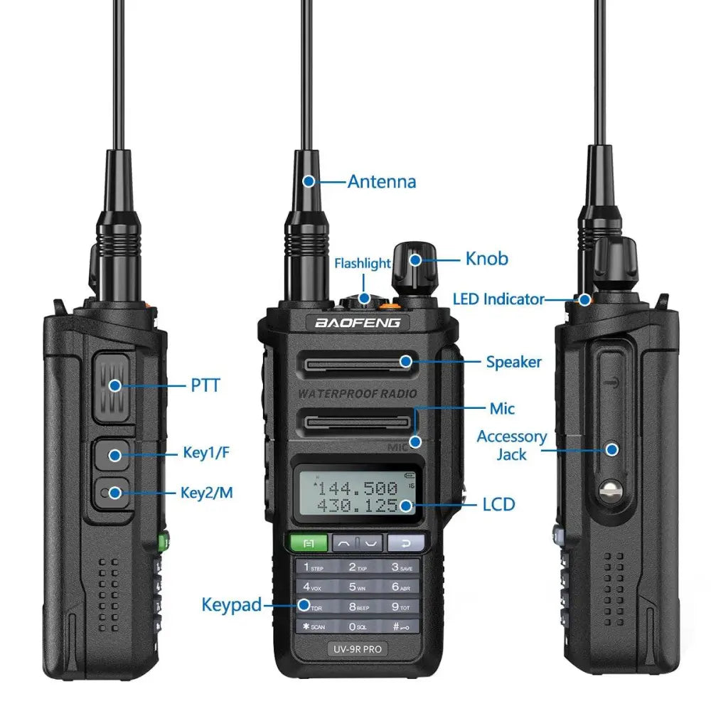 Talkie Walkie de Chasse Baofeng UV-9R - Unviers Talkie