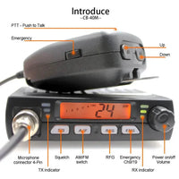 Radio Émetteur Récepteur CB - Unviers Talkie