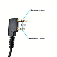 Prise Oreillette Talkie Walkie pour jeu en équipe - Univers Talkie