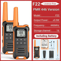 Talkie Walkie sans License Baofeng F22 - Unviers Talkie