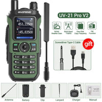 Talkie Walkie longue portée montagne Baofeng UV 21 Pro - Unviers Talkie