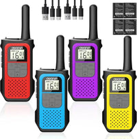 Pack de 4 Talkies Walkies enfant - Unviers Talkie