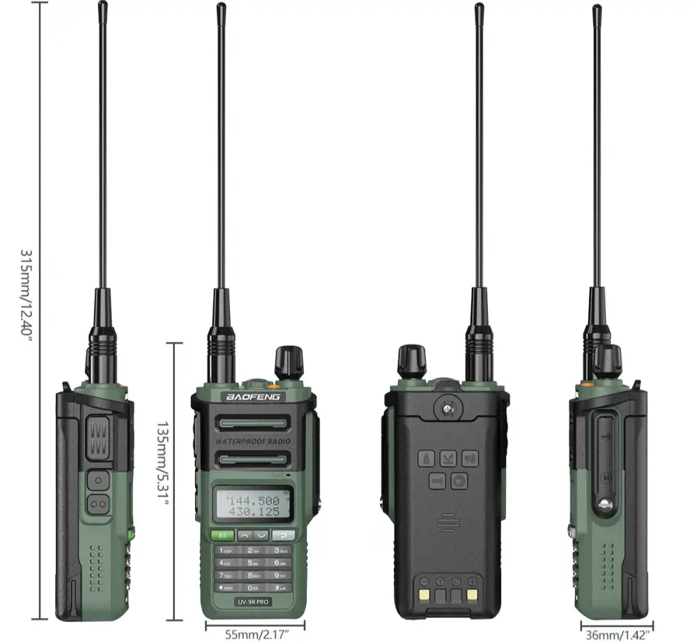Talkie Walkie de Chasse Baofeng UV-9R - Unviers Talkie