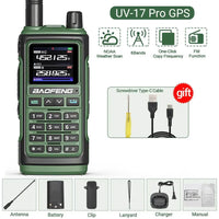 Talkie Walkie longue portée rechargeable Baofeng UV 17 PRO - Unviers Talkie