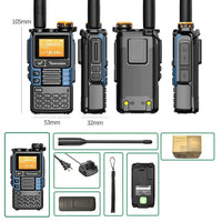 Radio Émetteur Récepteur VHF/UHF longue portée Quansheng UV-K6 - Unviers Talkie