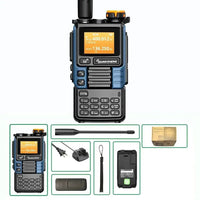 Radio Émetteur Récepteur VHF/UHF longue portée Quansheng UV-K6 - Unviers Talkie
