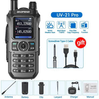 Talkie Walkie longue portée montagne Baofeng UV 21 Pro - Unviers Talkie
