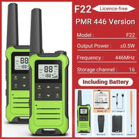 Talkie Walkie sans License Baofeng F22 - Unviers Talkie