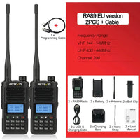 Talkie Walkie Retevis RA89 - Unviers Talkie
