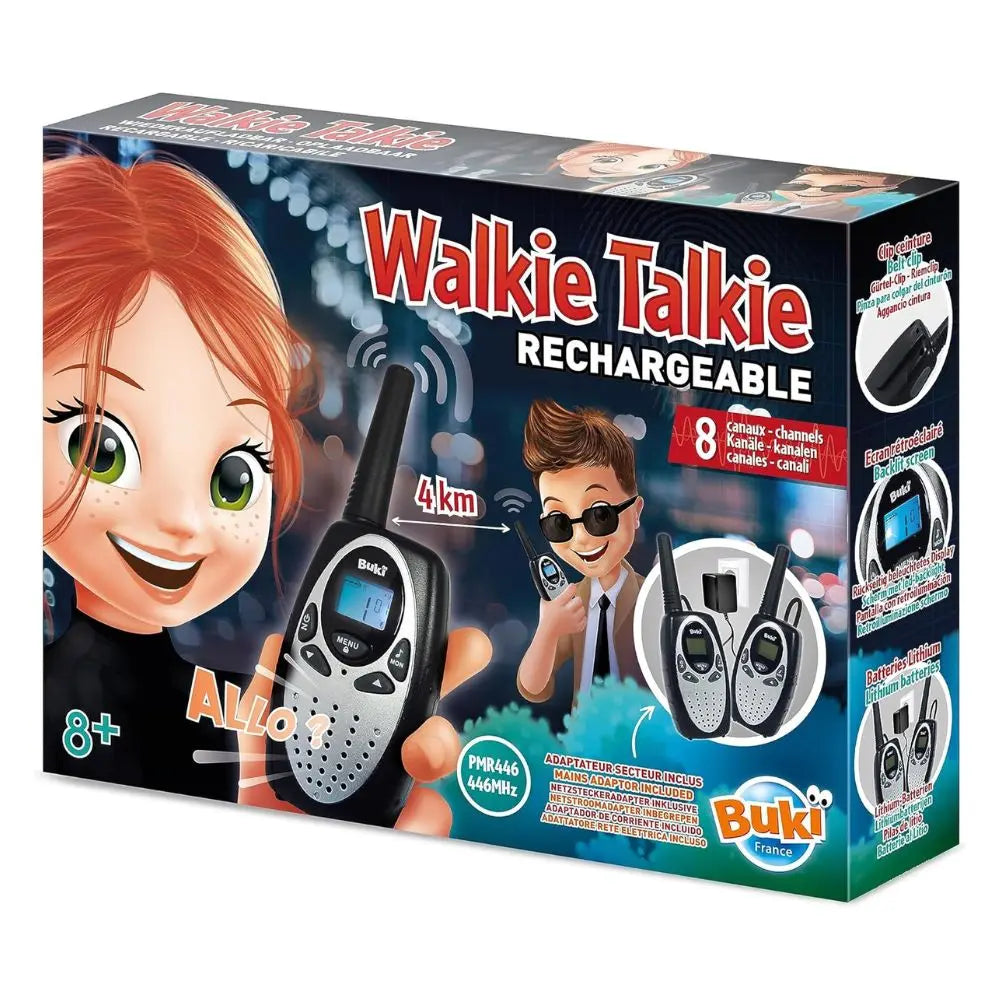 Talkie Walkie Buki Rechargeable - TW02 - Univers Talkie™